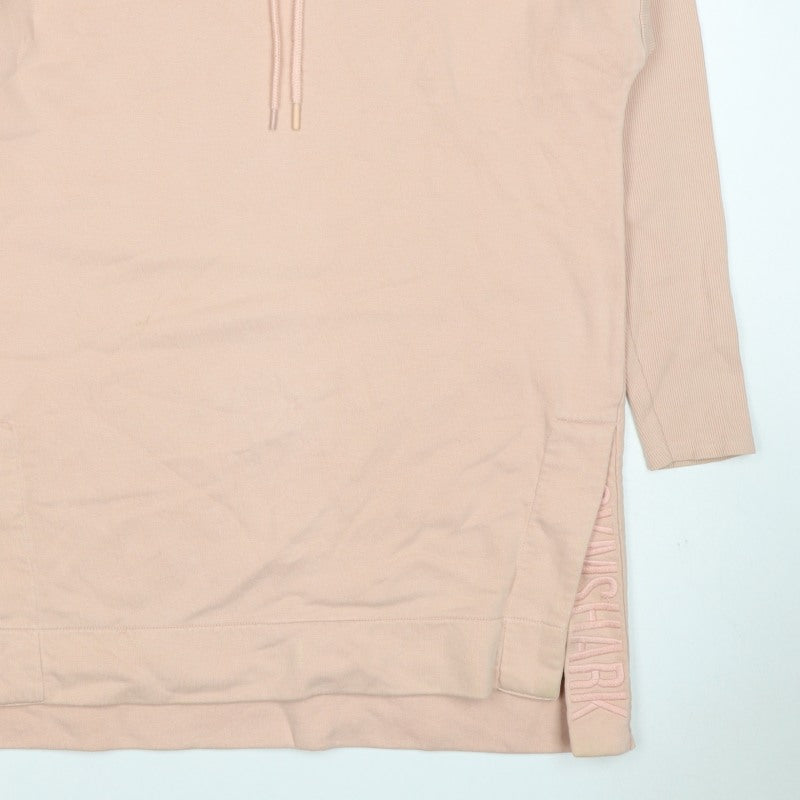 Gymshark Women’s Pink S Cowl Neck Drawstring Tunic Sweatshirt