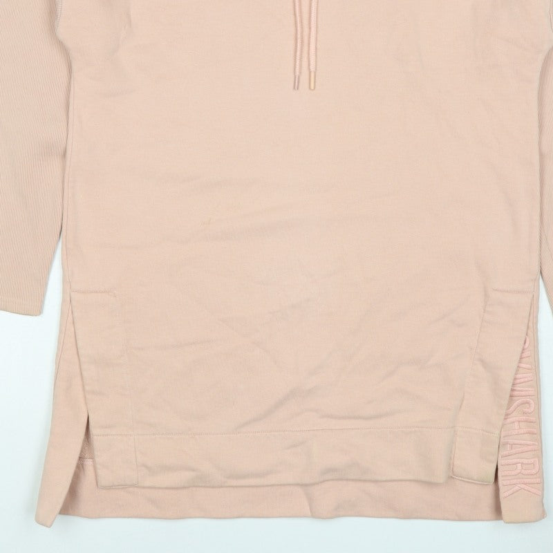 Gymshark Women’s Pink S Cowl Neck Drawstring Tunic Sweatshirt