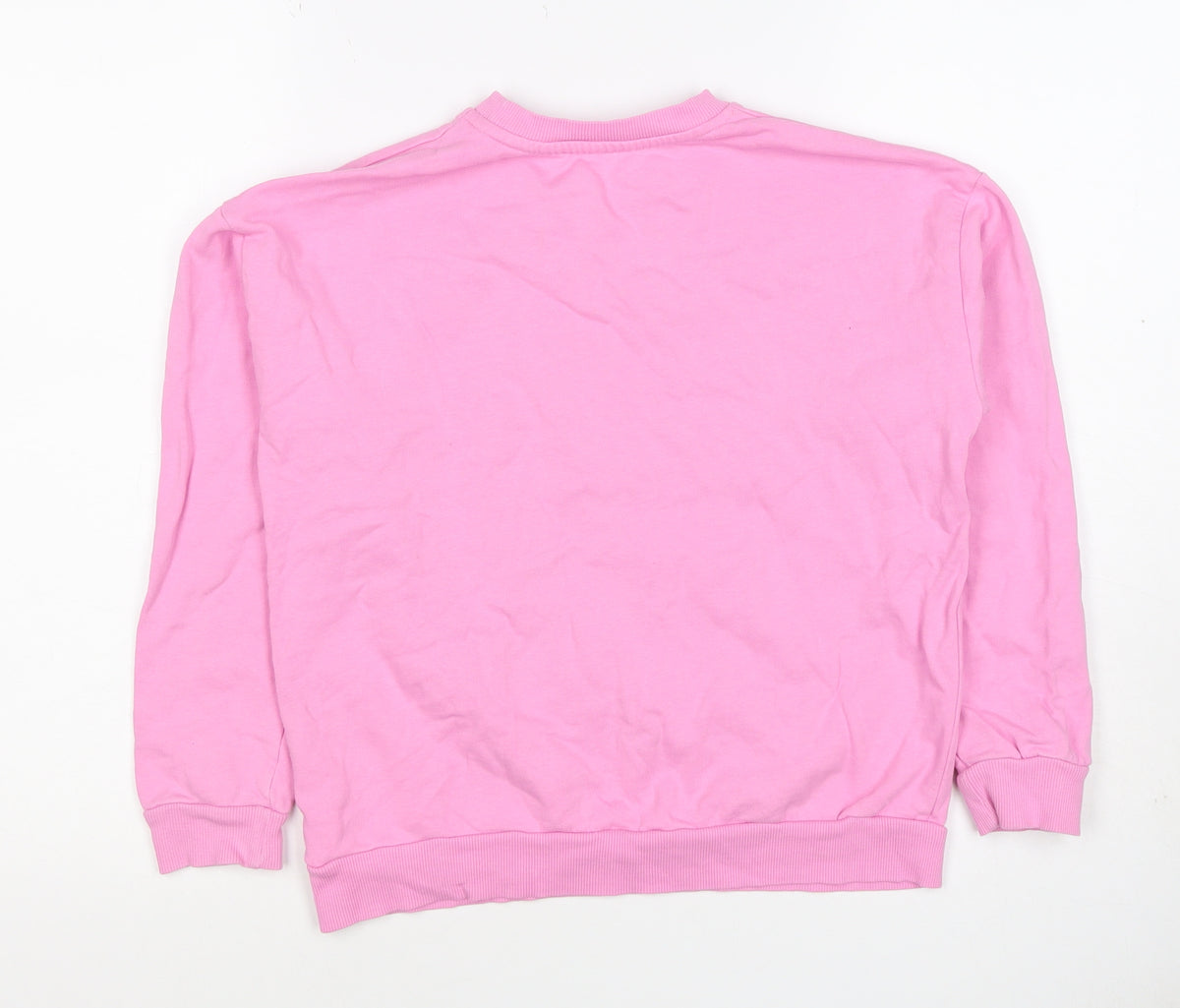 Nutmeg Girls Pink 9-10 Years Squishmallows Graphic Print Pullover Sweatshirt