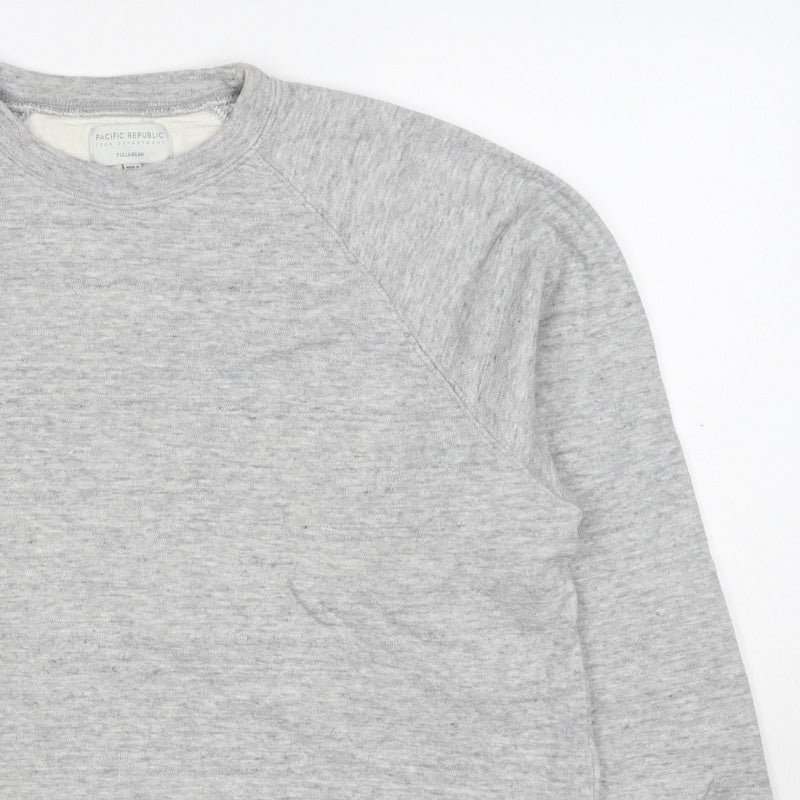 Additional view of Pacific Republic Women Grey S Pullover Crew Neck Sweatshirt