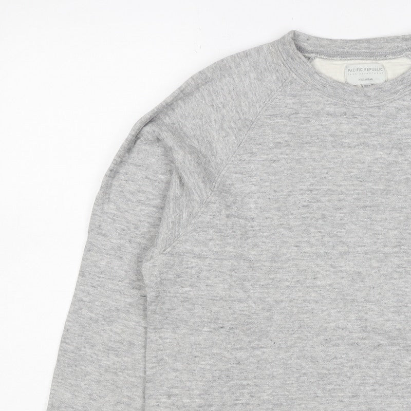 Additional view of Pacific Republic Women Grey S Pullover Crew Neck Sweatshirt