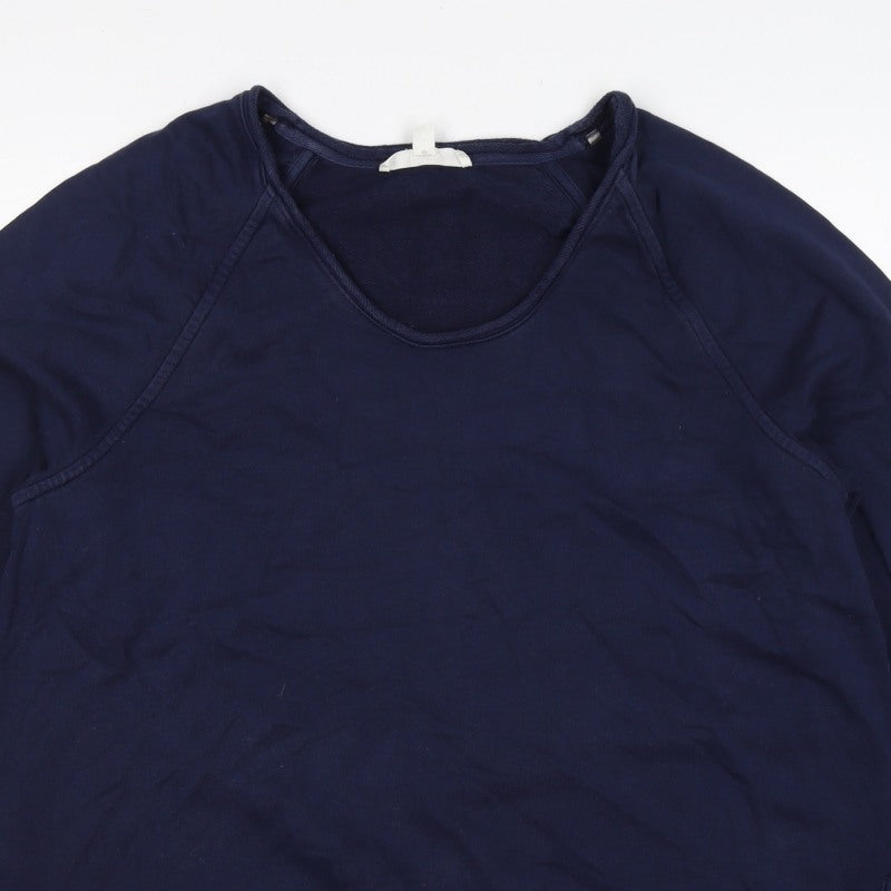Per Una Women's Navy Blue M Pullover Sweatshirt Raglan
