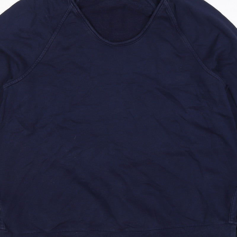 Per Una Women's Navy Blue M Pullover Sweatshirt Raglan