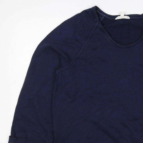 Per Una Women's Navy Blue M Pullover Sweatshirt Raglan