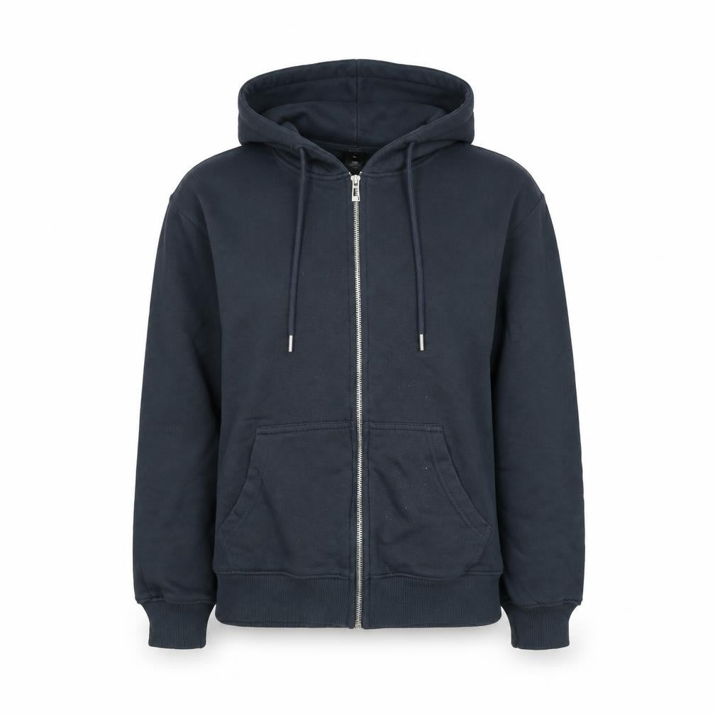 PrettyLittleThing Women Black XS Full Zip Hooded Fleece Hoodie Pockets