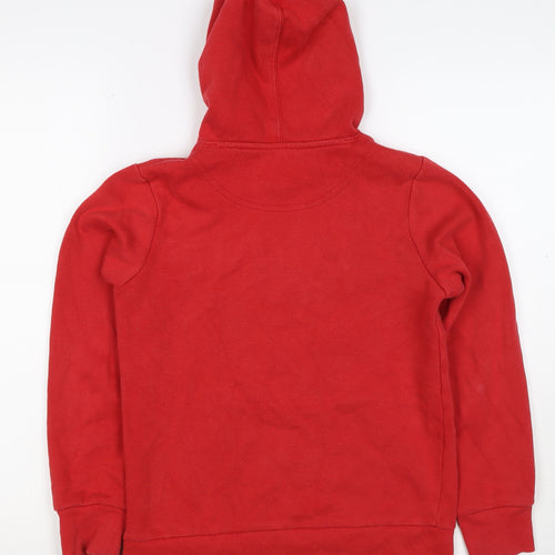 Converse Boys Red 10-11 Years Pullover Logo Graphic Hoodie