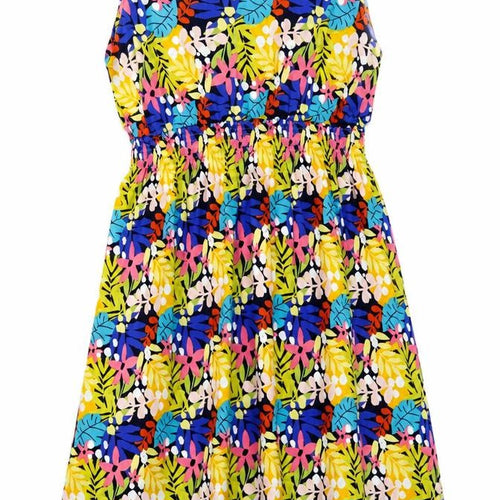 Studio Women’s Multicoloured Floral Midi A-Line Dress Size 24