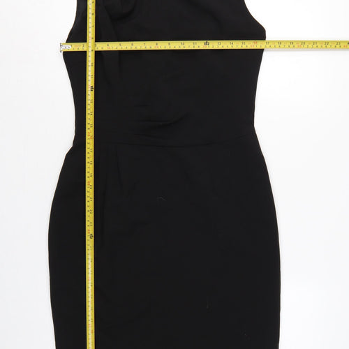Phase Eight Women Black UK 12 Pencil Dress Sleeveless Formal
