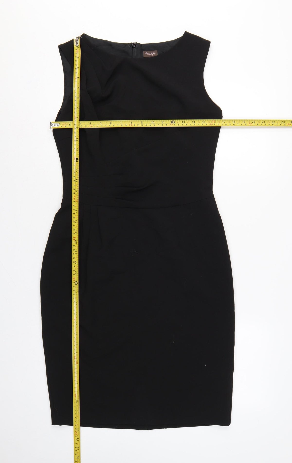 Phase Eight Women Black UK 12 Pencil Dress Sleeveless Formal