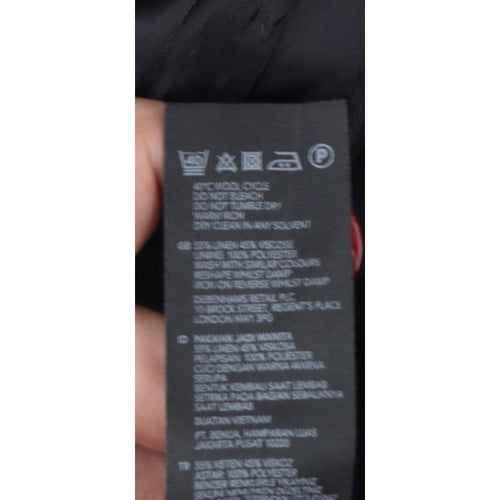The Collection Debenhams Women Black White UK 18 Shift Dress Layered