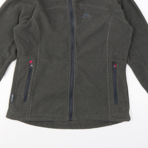 Trespass Women’s Green L Fleece Full Zip Outdoor Jacket