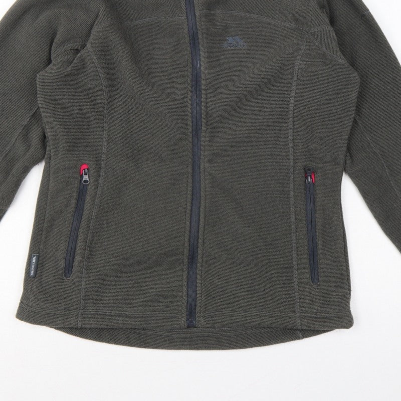 Trespass Women’s Green L Fleece Full Zip Outdoor Jacket