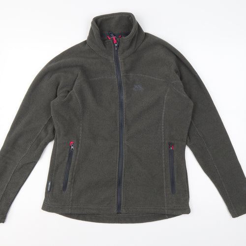 Trespass Women’s Green L Fleece Full Zip Outdoor Jacket
