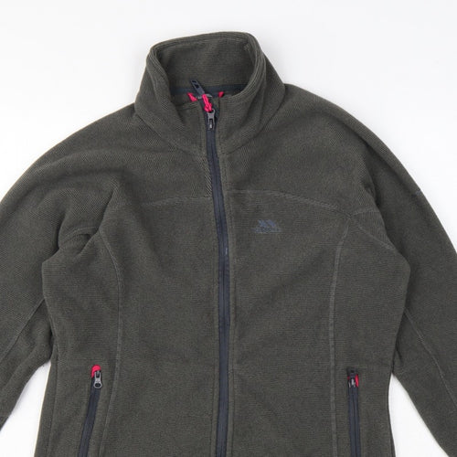 Trespass Women’s Green L Fleece Full Zip Outdoor Jacket