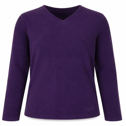Peter Storm Women’s Purple Size 8 Fleece Pullover Sweatshirt Logo
