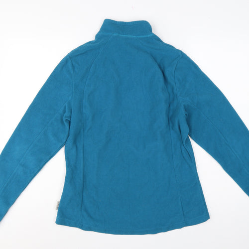 Quechua Women’s Blue UK 12 1/4 Zip Fleece Pullover Sweatshirt