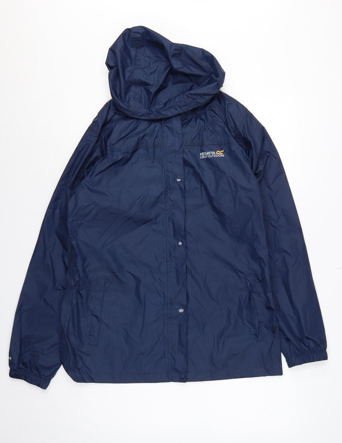 Regatta Women’s Blue UK 14 Hooded Rain Jacket Outdoor