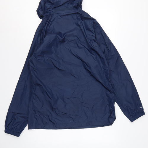 Regatta Women’s Blue UK 14 Hooded Rain Jacket Outdoor