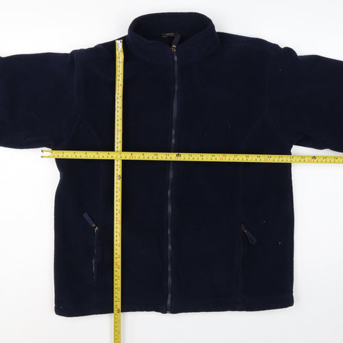M&S St Michael Women’s Navy Blue UK 18 Fleece Full Zip Jacket