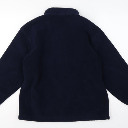 M&S St Michael Women’s Navy Blue UK 18 Fleece Full Zip Jacket