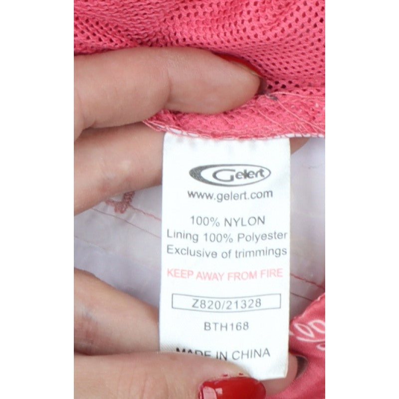 Gelert Women’s Pink UK 12 Floral Hooded Waterproof Rain Jacket