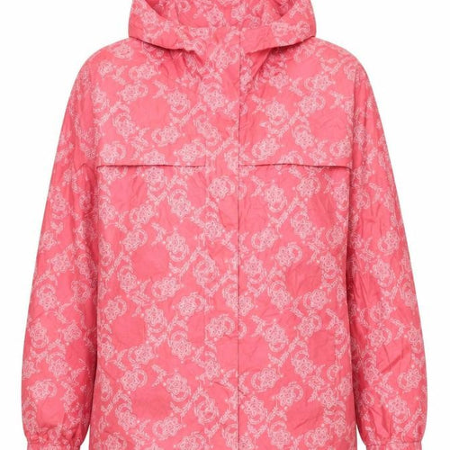 Gelert Women’s Pink UK 12 Floral Hooded Waterproof Rain Jacket