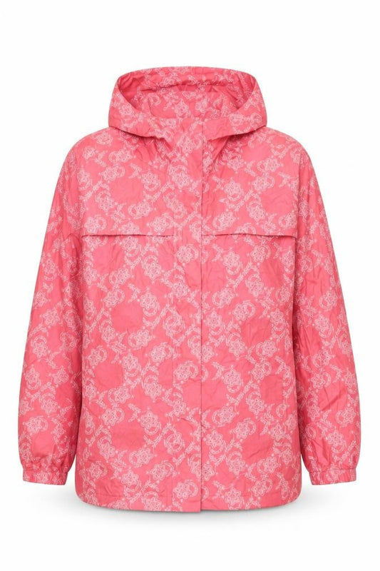 Gelert Women’s Pink UK 12 Floral Hooded Waterproof Rain Jacket