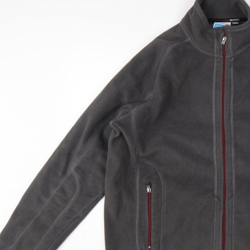 Next Sport Men’s Grey L Full Zip Fleece Jacket Outdoor Walking