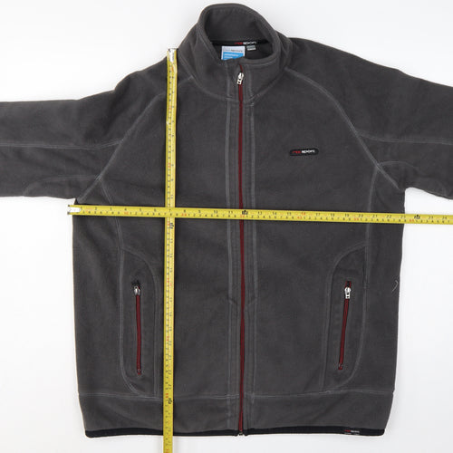 Next Sport Men’s Grey L Full Zip Fleece Jacket Outdoor Walking