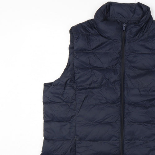 Marks and Spencer Women’s Navy Size 20 Feather Down Puffer Gilet