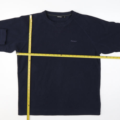Rohan Men’s Blue M Vital Top Fleece Crew Neck Pullover Sweatshirt