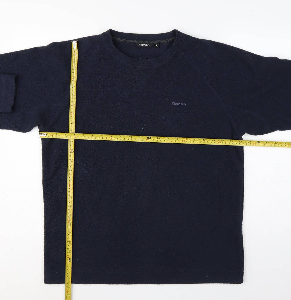 Rohan Men’s Blue M Vital Top Fleece Crew Neck Pullover Sweatshirt