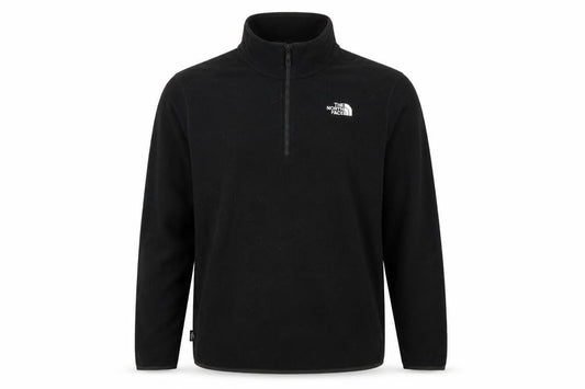 The North Face Men’s Black XL 1/4 Zip Fleece Sweatshirt Logo