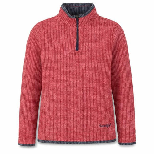 Weird Fish Women’s Red Size 10 1/4 Zip Fleece Sweatshirt