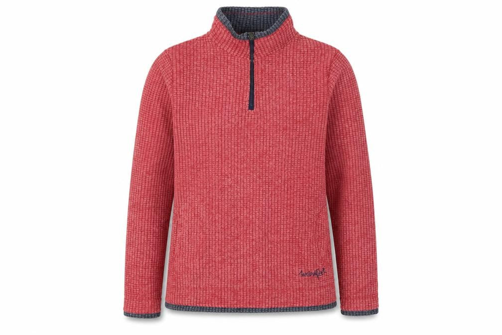 Weird Fish Women’s Red Size 10 1/4 Zip Fleece Sweatshirt