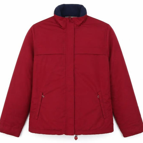 Amy Moore Women’s Red M Padded Full Zip Jacket Collared