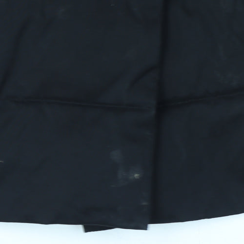 Marciano Guess Women Black XL Long Puffer Coat Faux Fur Hood