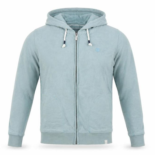 Fat Face Men’s Blue XS Full Zip Hooded Fleece Hoodie Pockets
