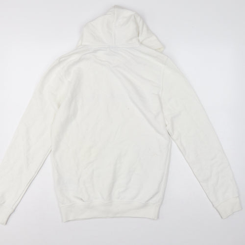 Champion Men’s Ivory XS Pullover Logo Hoodie Hooded Fleece
