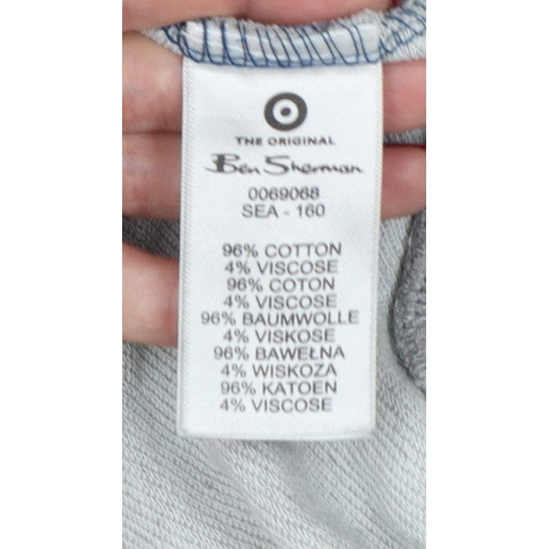 Ben Sherman Men's Multicoloured M Pullover Logo Sweatshirt