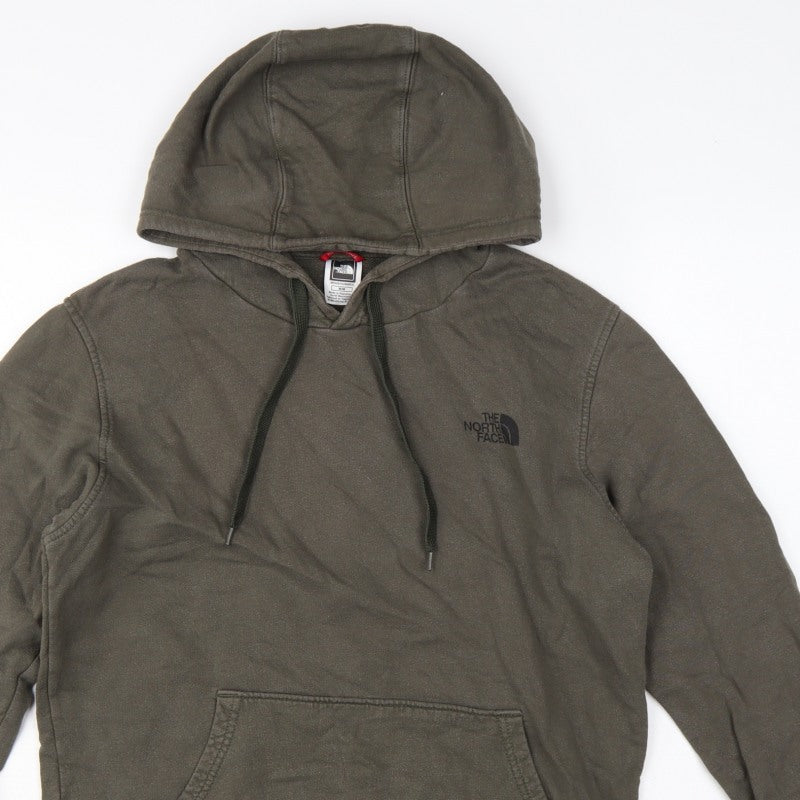 The North Face Men’s Brown M Pullover Hoodie Logo Fleece