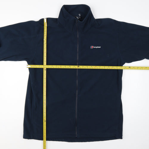 Berghaus Men's Navy Blue XL Fleece Full Zip Outdoor Jacket