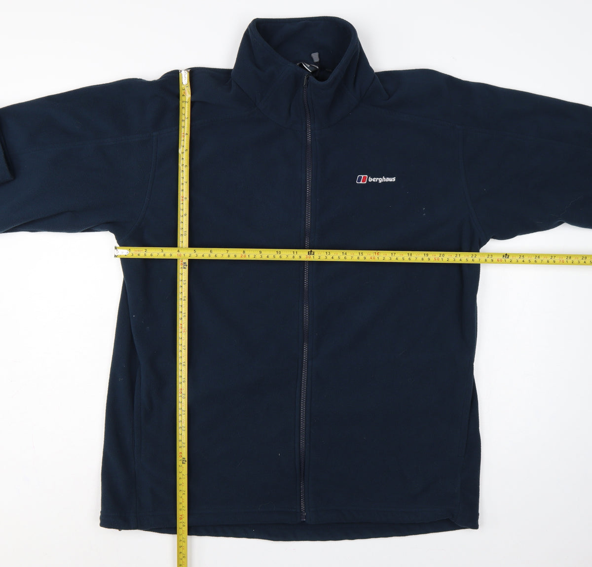 Berghaus Men's Navy Blue XL Fleece Full Zip Outdoor Jacket