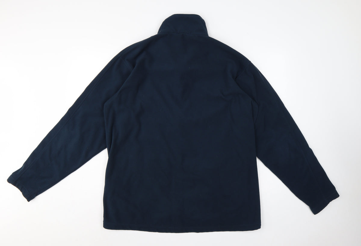 Berghaus Men's Navy Blue XL Fleece Full Zip Outdoor Jacket