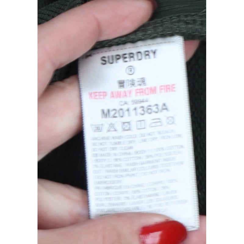 Additional view of Superdry Men’s Green M Pullover Hoodie Army Logo Graphic Fleece