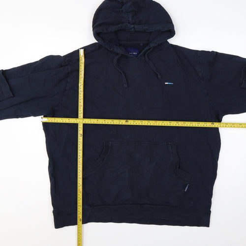 BadRhino Men’s Blue XL Pullover Hoodie Hooded Fleece Pockets