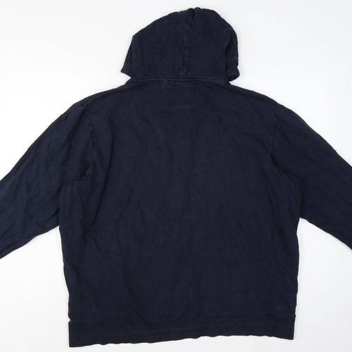 BadRhino Men’s Blue XL Pullover Hoodie Hooded Fleece Pockets