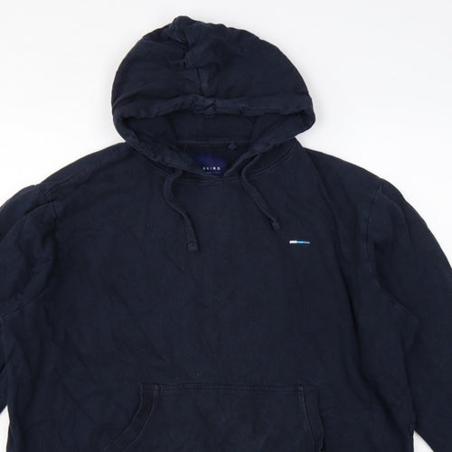 BadRhino Men’s Blue XL Pullover Hoodie Hooded Fleece Pockets