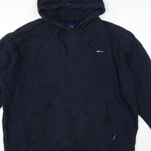 BadRhino Men’s Blue XL Pullover Hoodie Hooded Fleece Pockets
