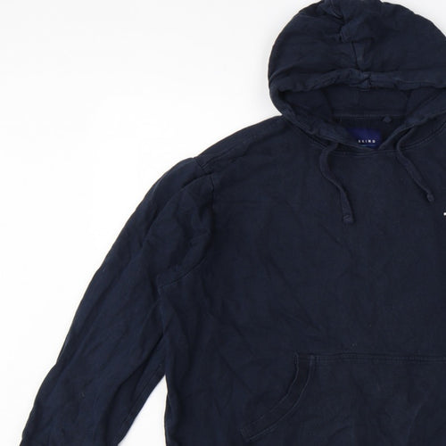 BadRhino Men’s Blue XL Pullover Hoodie Hooded Fleece Pockets